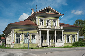 Зарисовка изразцовой печи